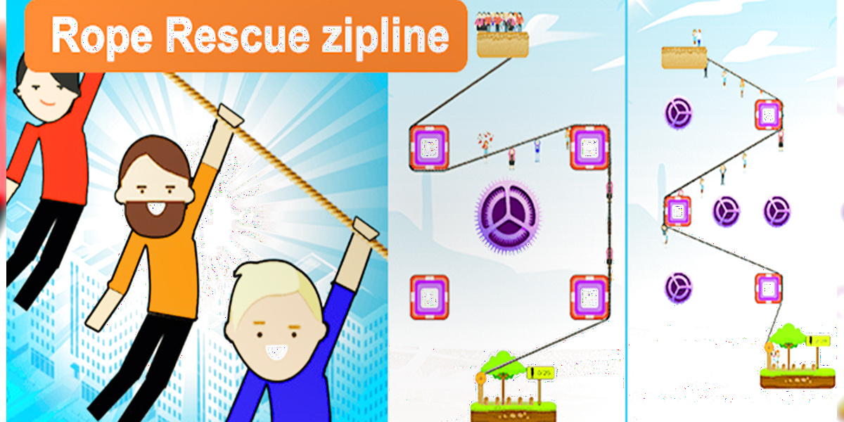 Zipline Rescue Source Code (Unity)