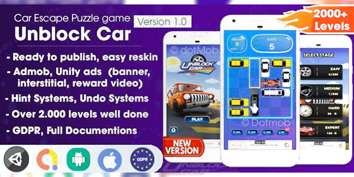 Unblock Car Source Code (Unity)