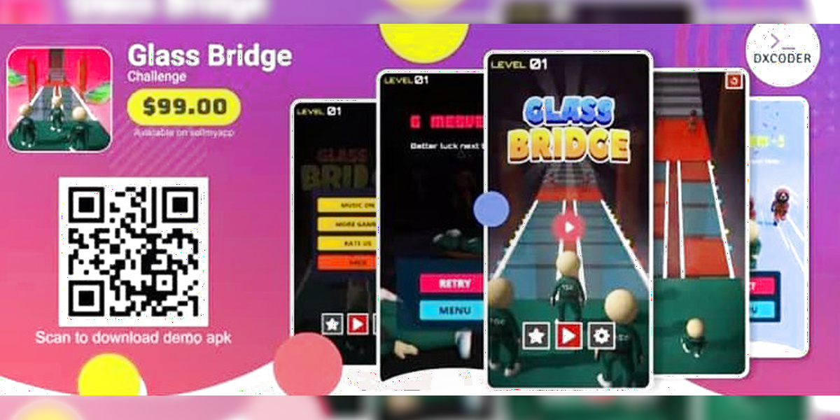 Glass Bridge Challenge Source Code (Unity)