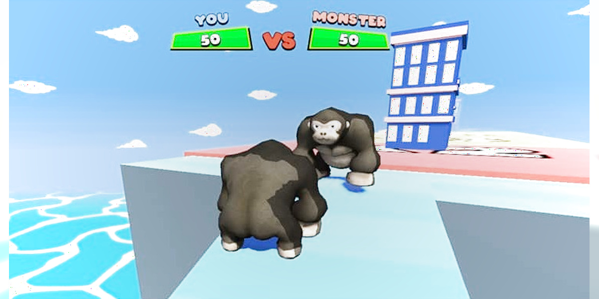 Gorilla Fight Source Code (Unity)