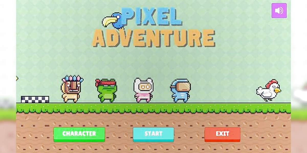 Pixel Adventure Source Code (Unity)