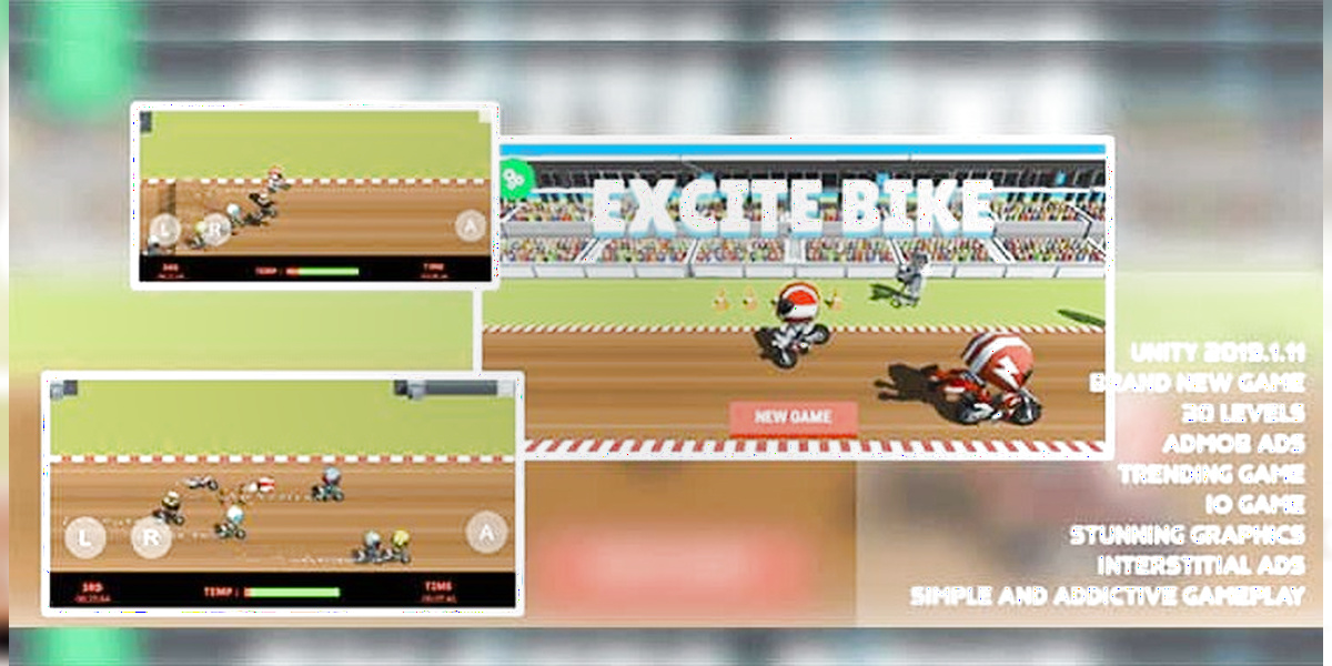 Dirt Bike Rally Source Code (Unity)