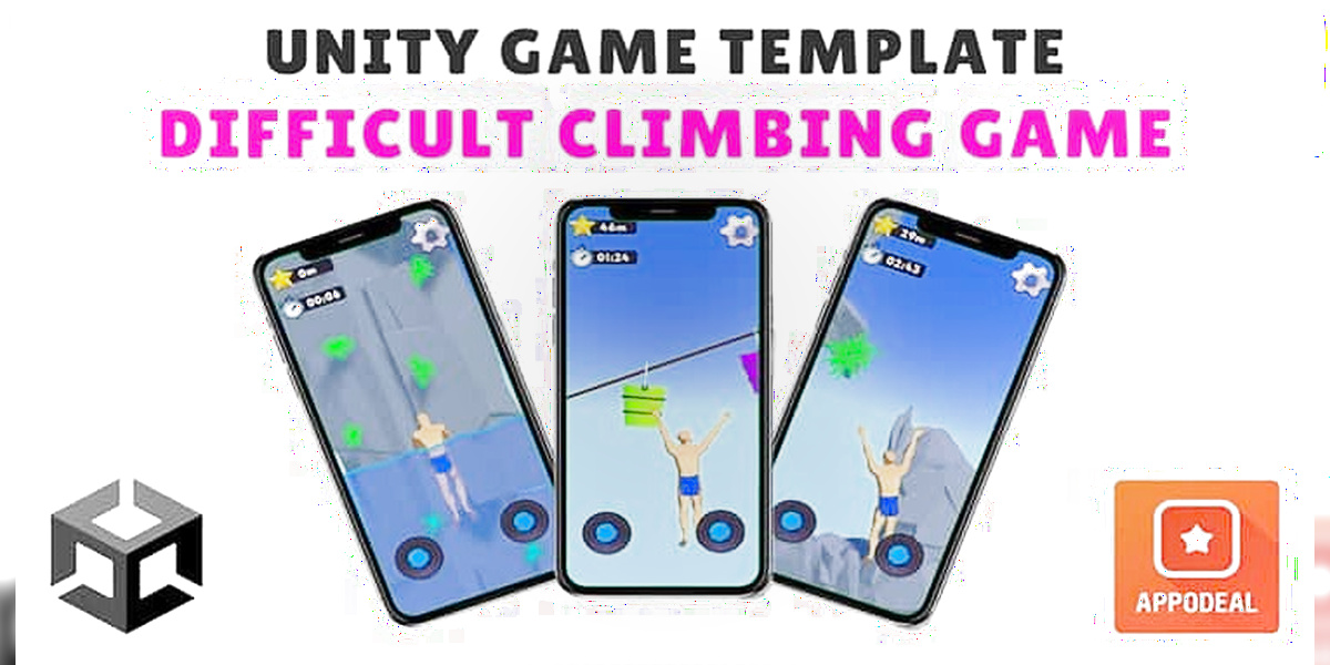 Difficult Game About Climbing Source Code (Unity)