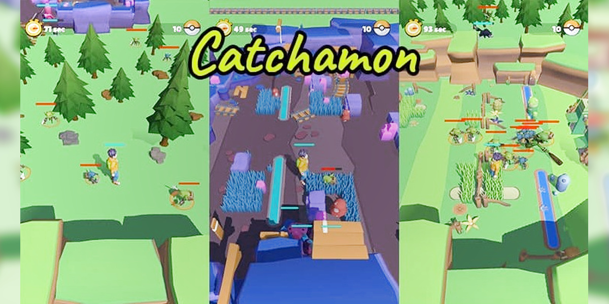 Catchamon Source Code (Unity)