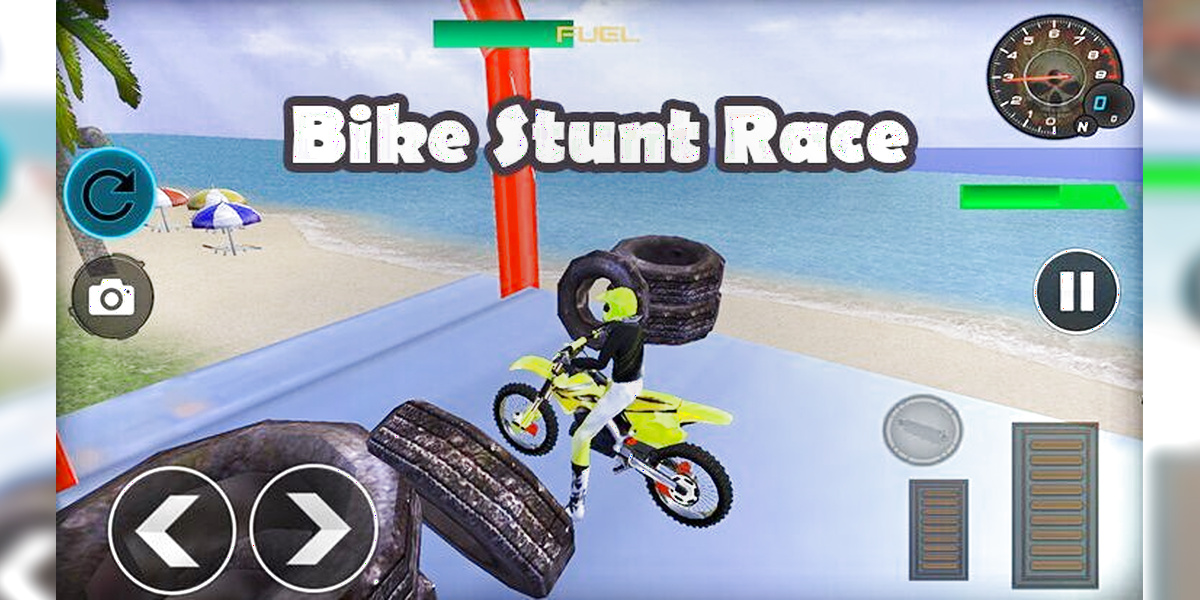 Bike Stunt Race Source Code (Unity)